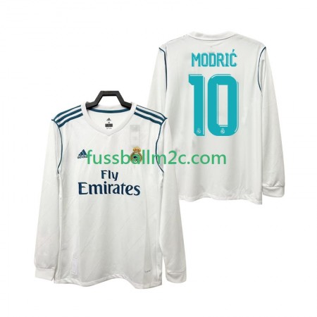 Fußballtrikots Real Madrid Modrić 10 2017 Retro Heim Trikotsatz 2018 Langarm Fußballtrikots Real Madrid Modrić 10 2017 Retro Heim Trikotsatz 2018 Langarm